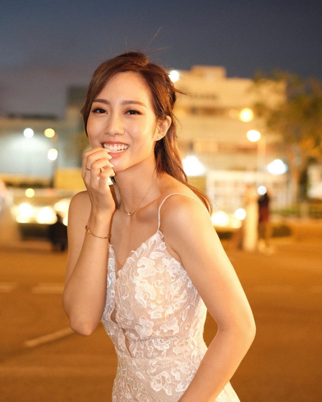 胡美貽是《2017年度香港小姐競選》十一強佳麗。